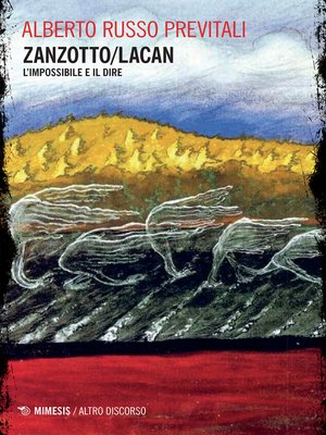 cover image of Zanzotto/Lacan